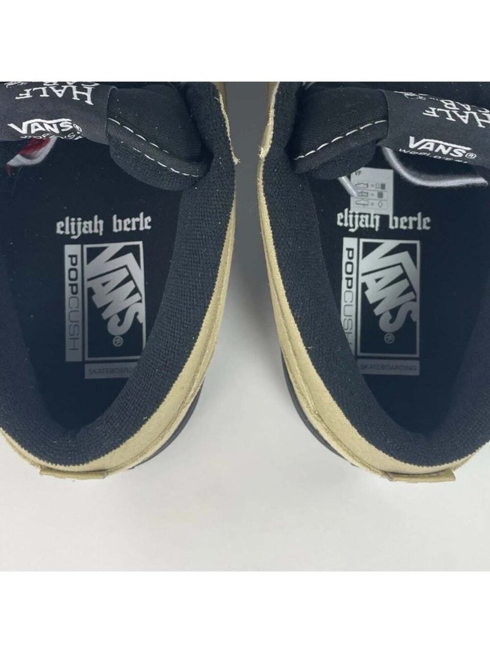 Mens Sz 10.5 - Rare Vans Half Cab Pro x Elijah Berle Khaki VN0A5FCDZF5 NEW - Picture 6 of 10